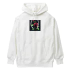 ユウキスタイリッシュショップの一輪のバラ Heavyweight Hoodie