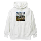 AQUAMETAVERSEの恐竜の生活　なでしこ1478 Heavyweight Hoodie