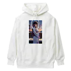 kimono_musume  AI artのscene5 Heavyweight Hoodie