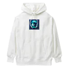 たんたん狸の不気味で可愛い森の不気味で可愛いシーラカンス001 Heavyweight Hoodie