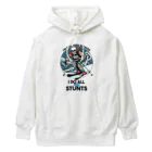 Stylo TeeのI'm Still Here Because I Do All My Stunts Heavyweight Hoodie