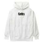 GritsのGrits （宇宙）バックプリント Heavyweight Hoodie