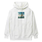 M Y (Yoshida Masaru)の新しい海へ舵を切るには、古い岸を見失う勇気が必要だ。 Heavyweight Hoodie