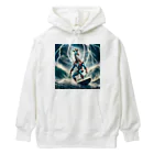 アニマルxスポーツグッズ「アニマル・ヒーローズ」の『キリンKOJIRO - 波乗り嵐での挑戦』 Heavyweight Hoodie