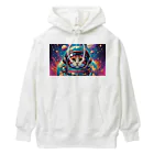 space catの宇宙猫 Heavyweight Hoodie