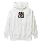 白ティー専門店の白Tシャツ　バーバーショップイメージ Heavyweight Hoodie