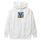 ganeshaの離陸準備中のタカ Heavyweight Hoodie