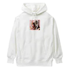 Y m @Y's shopの猫とマカロン Heavyweight Hoodie