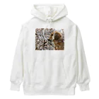 でぶっくすふんとの花見を満喫するちょちょさん Heavyweight Hoodie