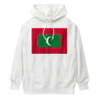 お絵かき屋さんのモルディブの国旗 Heavyweight Hoodie