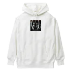 ARMORのスカルグローブと般若 Heavyweight Hoodie