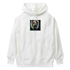 stonefishの青い蒸気機関車 Heavyweight Hoodie