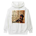 wankoyのダックスフンド家系図 Heavyweight Hoodie