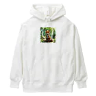 cuteAの可愛いキツネ Heavyweight Hoodie