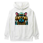 papi&biaのラッパーフレンチブルドッグ Heavyweight Hoodie