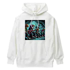 momonekokoのROCKな恐竜 Heavyweight Hoodie