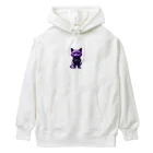 メロンパン猫の宇宙に連れてってくれる猫 Heavyweight Hoodie