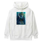 フォアネイル開運ショップの女神カーリー Heavyweight Hoodie