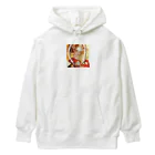 AQUAMETAVERSEの金の光に輝く赤い姫 Marsa 106 Heavyweight Hoodie