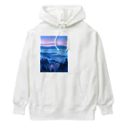 AQUAMETAVERSEの雲海とホテル街の灯　ラフルール　1859 Heavyweight Hoodie