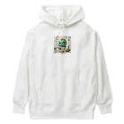 めろんグッズのインテリサウルス Heavyweight Hoodie