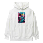 thedarkesthourのアジア　中国　日本　寺院　月夜　プレゼント Heavyweight Hoodie