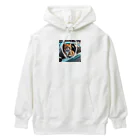 Kobayashi Kayoのドライブ中の猫 Heavyweight Hoodie