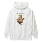 なかおば亭の太っていてもウエイトレス Heavyweight Hoodie