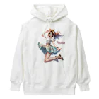 riopara0777のPOSITIVE GIRL Heavyweight Hoodie