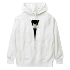 y-sasのファスナー猫　三毛もた Heavyweight Hoodie