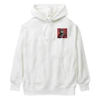 hogarakuの縄文猫 Heavyweight Hoodie