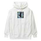 takekoputaの枝にしがみついているコウモリの脚 Heavyweight Hoodie