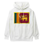 お絵かき屋さんのスリランカの国旗 Heavyweight Hoodie