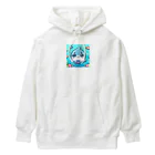 aki-hiro130のかわいいサメです Heavyweight Hoodie