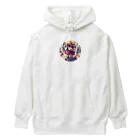 レミオのひとりごとチャンネルの働くワンコ Heavyweight Hoodie