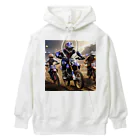 Bikers' Galleryのダートマスターズ：究極のモトクロスチャレンジ Heavyweight Hoodie