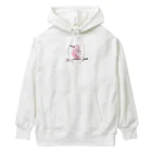 mikankanのピンクの小鳥ちゃん Heavyweight Hoodie