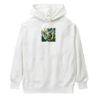 丸山晩霞オリジナルグッツの水彩画家丸山晩霞の近代画像グッズ2 Heavyweight Hoodie