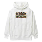 TKG3150のサッカーファン Heavyweight Hoodie