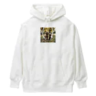 sol_95の仲良しプードルズ Heavyweight Hoodie