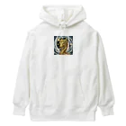 幸運招来の金龍神様 Heavyweight Hoodie