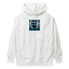 tozaki5573のクジラの親子 Heavyweight Hoodie