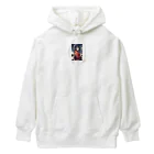 可愛い女の子グッズ販売の浴衣の可愛い女の子 Heavyweight Hoodie