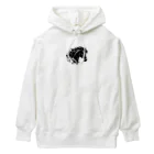 GDWEEDの黒い馬 Heavyweight Hoodie