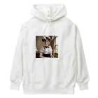 オリジナルグッズショップ KIJITORAのメイドさん Heavyweight Hoodie