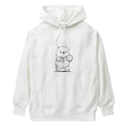 ganeshaのかわいいクマ Heavyweight Hoodie