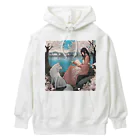 Kotoha-shopの桜の森で読書会 Heavyweight Hoodie