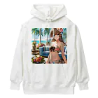 かるるんショップの海と南国と水着と　夏休み Heavyweight Hoodie