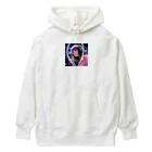 yielanggo007の音楽好き女の子 Heavyweight Hoodie