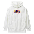 HiroLink's Shopのことわざ物語：鬼に金棒 Heavyweight Hoodie